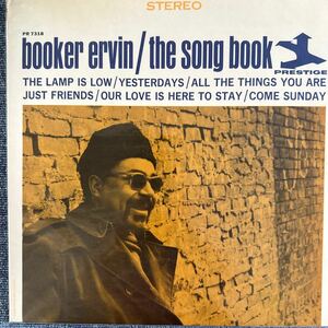 BOOKER ERVIN The SONG BOOK US盤 Prestige オリジナル盤