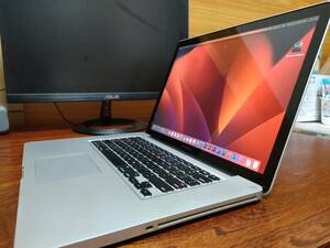 【状態◯】Apple MacBook Pro MC372J/A(15-inch,Mid2010)/Intel Core i5 2.53GHz-3.07GHz / 8GB / SSD256GB / 純正バッテリー充放電84回