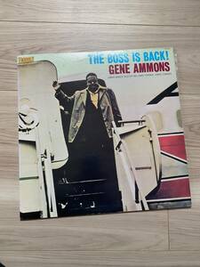 GENE AMMONS　ジーン・アモンズ　THE BOSS IS BACK!　ソウルジャズ　レコード