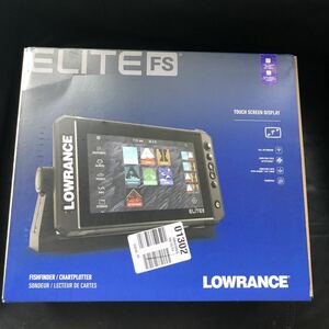 Lowrance ローランス Elite FS 9 魚群探知機 トランスデューサーなし あらかじめ組み込まれたC-MAP Contour 並行輸入