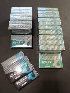 NICOLESS ニコレス メンソール　3種類　21箱　未開封新品