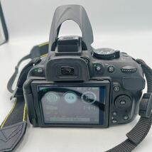 NIKON ニコン D5200 デジタル 一眼レフカメラ NIKKOR 10-55 VR Kit ブラック ボディ_画像5