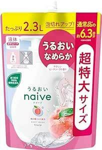 [Amazon.co.jp ограничение ]nai-b мыло для тела ( персик. лист экстракт сочетание ) для заполнения примерно 6 пакет минут очень большой размер 2300ml |