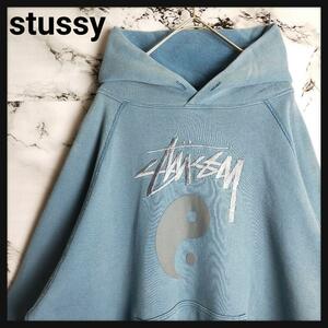 [ hard-to-find ] Stussy * center embroidery with logo Parker . sphere .... immediately complete sale goods 