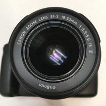◇カメラ一式セット◇稼働品 Canon EOS kiss X50 本体 EF-S 18-55mm 1:3.5-5.6 IS Ⅱ レンズ　予備バッテリー 充電器等付属品 _画像2