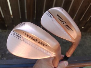 Custom VOKEY SM8 50 & 58 Copper-Plated Finish