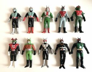  Kamen Rider sofvi BANDAI Bandai сделано в Японии 10 body комплект камень лес Pro восток . Showa Retro 0562