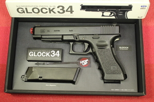 集光サイト付 東京マルイ グロック34 GLOCK34 ガスブローバック