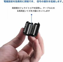 YFFSFDC フェライトコア 内径Φ3.5mm，Φ5mm，Φ7mm，Φ9mm，Φ13mm ノイズ 除去 電源線 高周波 ノイズフィルター パッチンコア_画像2