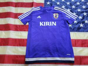 Adidas正規品　サッカー日本代表KIRIN子供用ユニフォーム　140
