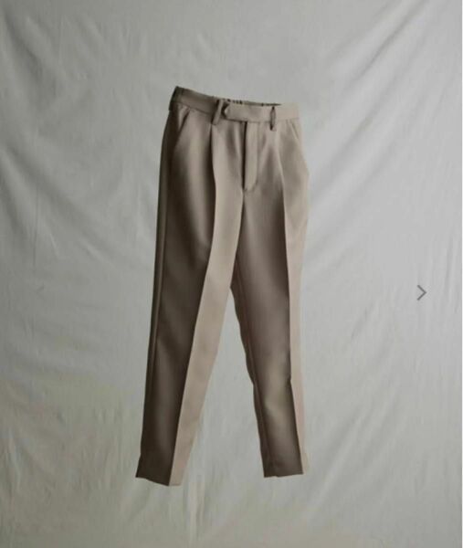 WYM LIDNM パンツ スラックス BASIC TAPERED SLACKS