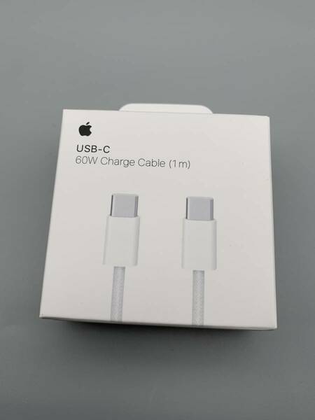 アップル 純正充電器 60W USB-C充電ケーブル 1m 編み込み式