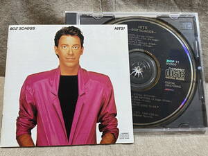 [AOR] BOZ SCAGGS - HITS! 国内初版 35DP11 CSR刻印 税表記なし3500円盤 廃盤 レア盤