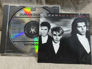 DURAN DURAN - NOTORIOUS オリジナルUK盤 初期UK盤 レア盤