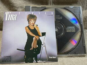 TINA TURNER - PRIVATE DANCER CP35-3148 国内初版 日本盤 BLACK TRIANGLE 税表記なし3500円盤 廃盤 レア盤