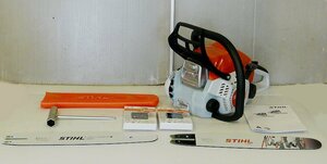 STIHL / スチール 最新 30.1cc ツールレスクイックチェンテンショナー付きチェンソー MS162C-BE