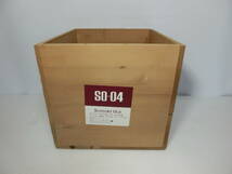 SUNTORY WHISKY サントリー オールド ウイスキー SO-04　空き箱 木箱 木製 ケース　_画像4