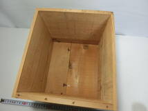 SUNTORY WHISKY サントリー オールド ウイスキー SO-04　空き箱 木箱 木製 ケース　_画像5