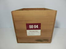 SUNTORY WHISKY サントリー オールド ウイスキー SO-04　空き箱 木箱 木製 ケース　_画像2