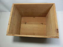 SUNTORY WHISKY OLD サントリー ウイスキー オールド 　空き箱 木箱 木製 ケース　_画像6