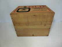 SUNTORY WHISKY OLD サントリー ウイスキー オールド 　空き箱 木箱 木製 ケース　_画像7
