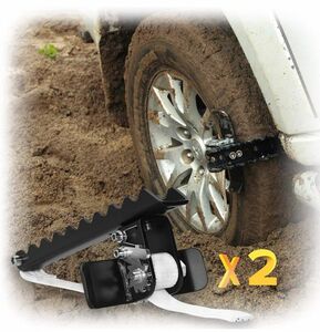[ sharing equipped ][ discount exhibition ] new goods remainder 1 point EZUNSTUCK Car Tire Anti-Skid tool urgent ..s tuck tire chain 