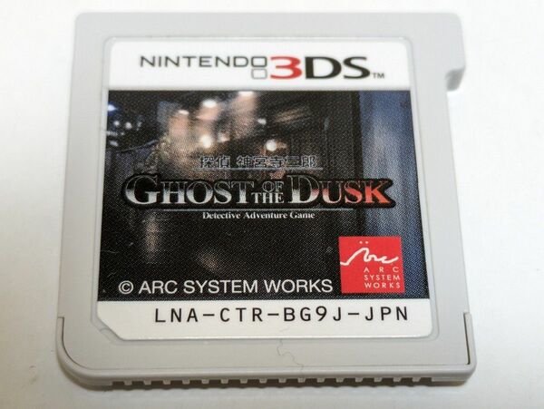 3DS 探偵 神宮寺三郎 GHOST OF THE DUSK ソフトのみ