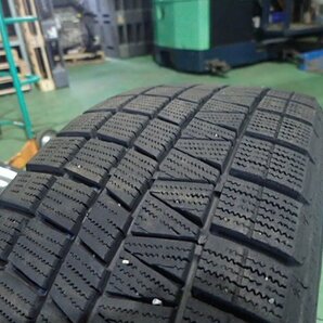 225/45R18 スタッドレスタイヤ ブリヂストン 18インチアルミホイール４本セット STI キャップ付 エクシーガ、レガシィ等 24043001の画像6