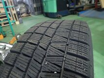 225/45R18 スタッドレスタイヤ　ブリヂストン　18インチアルミホイール４本セット　STI　キャップ付　エクシーガ、レガシィ等　24043001_画像7