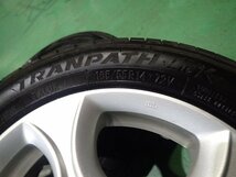 165/55R14 夏タイヤ　スズキ純正14インチアルミホイール４本セット　TOYO　2021年製　バリ山　ワゴンＲ等　24051204_画像4