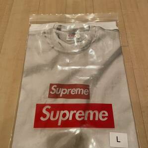 新品！ Lサイズ Supreme MM6 Maison Margiela Box Logo Tee シュプリーム メゾン マルジェラ 正規品 キムタク着用 Tシャツ ボックスロゴの画像1