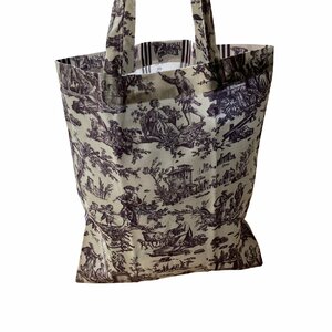  France mezzo nsaju- tote bag MOTIF OFFRANDE A L'AMOUR charcoal gray [saju- regular agency corporation coffret ]