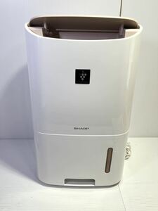 ◎1円〜SHARP コンパクト除湿機 CV-H71-W 中古 動作確認済 シャープ プラズマクラスター 衣類乾燥除湿機 ◎