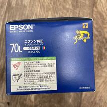 新品 未使用 未開封 訳ありEPSON 純正 インクカートリッジ IC6CL 70L 大容量 増量 6色パック さくらんぼ 2022.05 レタパ発送 エプソン_画像4