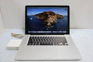 E4933 Y Apple MacBook Pro (15-inch Mid 2012) A1286/Core i7 2.6GHz/256GB/8GB/15.4 -inch /Mac OS Catalina certification settled * with charger .