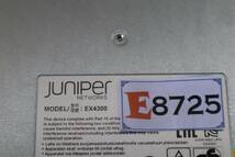 E8725 Y 【2台セット】Juniper EX4300 48-Ports PoE+ RUNNING JUNOS Gigabit Ethernet Switch ジュニパー スイッチ ハブ / 本体のみ._画像9