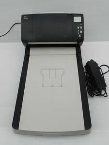 E8445(RK) Y FUJITSU 富士通 A4フラットベッド付き高速スキャナー Image Scanner fi-7260 / 訳あり:後トレイ欠品