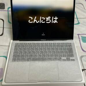 MacBook Air M1 シルバー　バッテリー100%