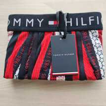 TOMMY HILFIGER トミーヒルフィガー KEYHOLE TRUNK PRINT キーホール プリント コットン 前開き ボクサーパンツ 53312261 MINI LOGO M_画像6