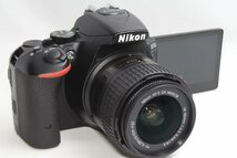 ★極上品★Nikon ニコン D5500 レンズキット ブラック Wi-Fi＆自撮り★新品SDカード付き_画像3