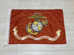 米軍放出品 USMC イーグルアンカー フラッグ 旗 FLAG ミリタリー 沖縄 サバゲー MARINE (16-1)