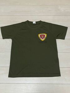 沖縄　米軍放出品　Tシャツ　SMALL OKINAWA MARINES 古着　USMC サバゲー　ミリタリー 半袖(18-4)