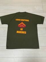沖縄　米軍放出品　Tシャツ　MEDIUM OKINAWA MARINES 古着　USMC サバゲー　ミリタリー 半袖(18-7)_画像4