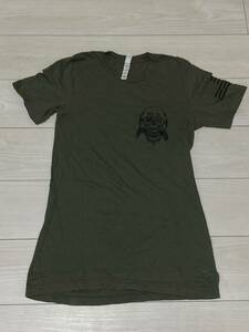 沖縄　米軍放出品　Tシャツ　SMALL OKINAWA MARINES USA 古着　USMC サバゲー　ミリタリー 半袖(16-46)