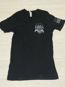 沖縄　米軍放出品　Tシャツ　SMALL OKINAWA MARINES 古着　USA　USMC サバゲー　ミリタリー 半袖(16-47)