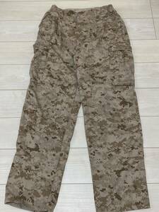 OKINAWA 米軍実物 USMC 海兵隊 デザートマーパットパンツ M-R 米軍放出品 RECON.MARSOC.SARC 沖縄　ピクセル 迷彩パンツ(17-17)