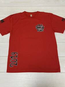 沖縄　米軍放出品　イベント　Tシャツ　LARGE OKINAWA MARINES 古着　USMC サバゲー　ミリタリー 半袖(17-32)