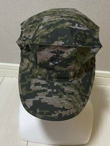 米軍放出品. 韓国軍 韓国海兵隊 八角帽　帽子 キャップ ミリタリー サバゲー　沖縄　OKINAWA (18-18)