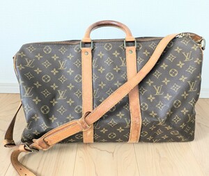 ☆LOUIS VUITTON ルイヴィトン モノグラム キーポルバンドリエール45 M41418 シリアルVI8901 ボストンバッグ 2WAY 旅行バック☆