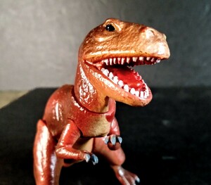  retro * dinosaur 100 ten thousand year manner sofvi [arosaurus/ sofvi monster ] Showa Retro. PVC made. middle empty sofvi (1/50 scale ). sun & brownie 1981 year made 